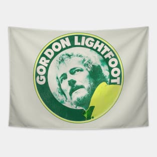 Gordon Lightfoot Vintage 70s Tour Style Tapestry