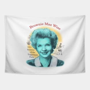 Brownie Mae Wise, Inventor of the Tupperware Party Tapestry