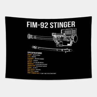 FIM-92 Stinger Missile Tapestry