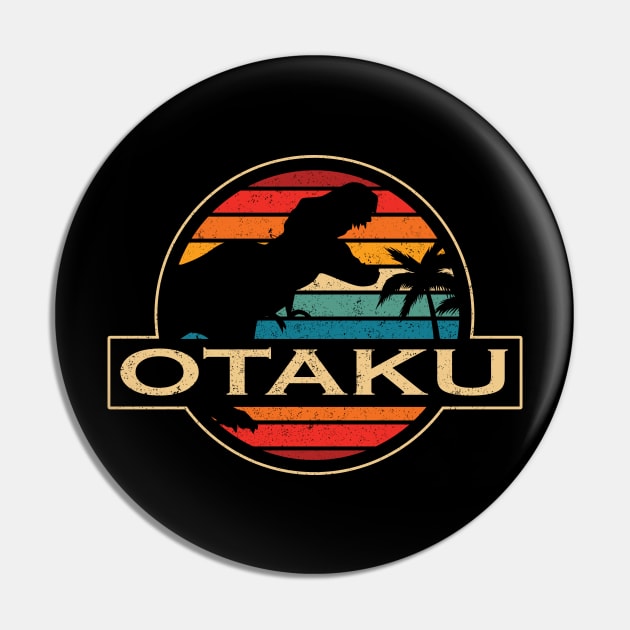 Otaku Dinosaur Pin by SusanFields