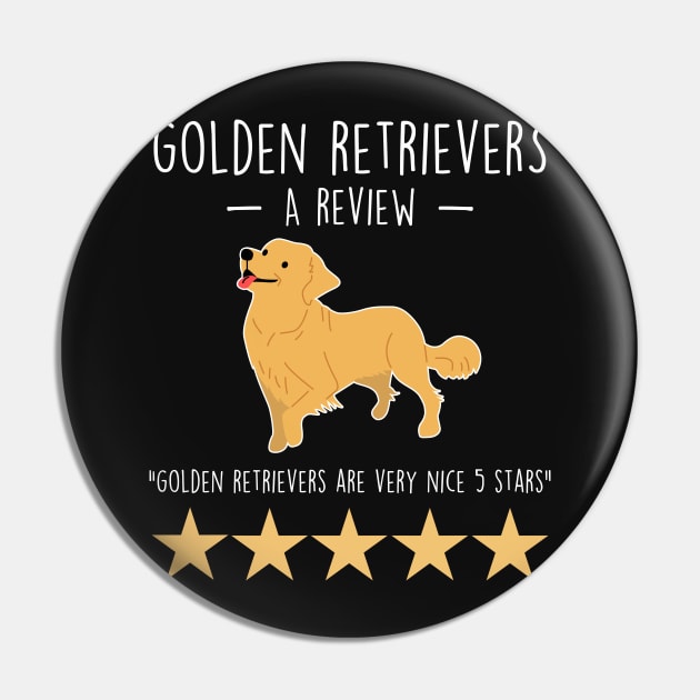 Golden Retriever Review Pin by Psitta