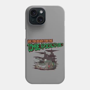 M48 Patton Zombie Apocalypse tank Phone Case