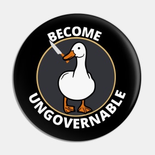 Become Ungovernable Pin