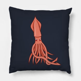 Cartoon squid Pillow