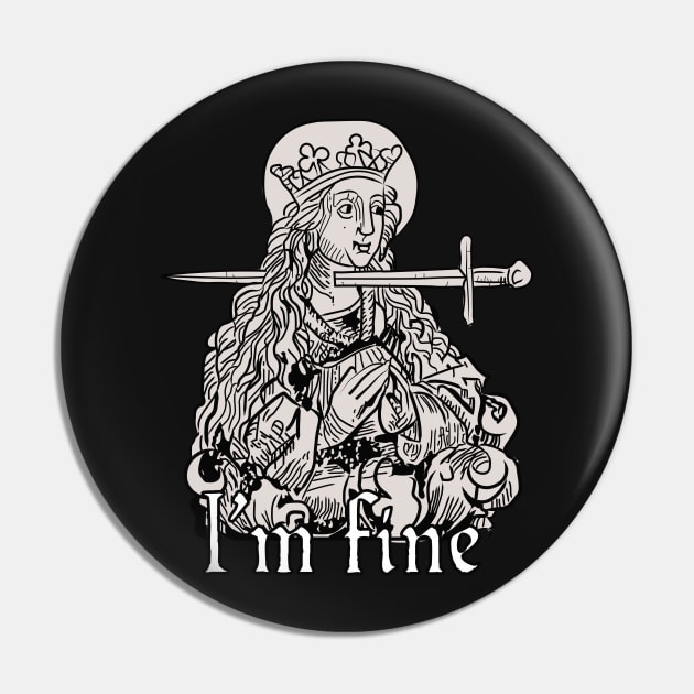 I'm fine - classical art meme Pin by vixfx