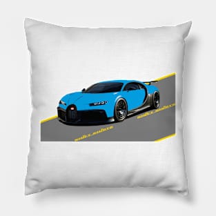 Pavement Eater - Chiron Pur Sport 200mph Club Inspired Pillow