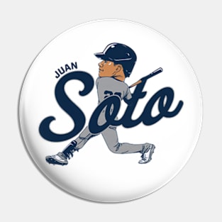 Juan Soto New York Y Caricature Pin