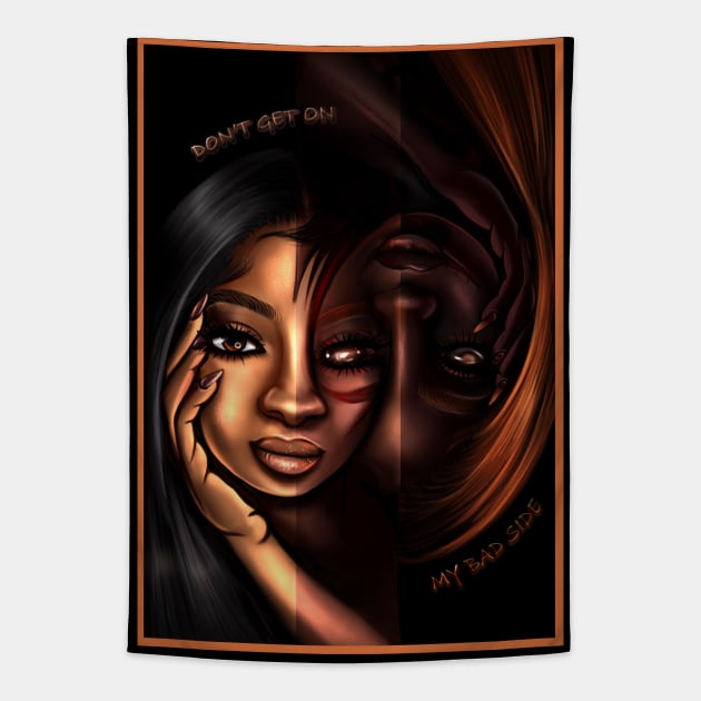 Gemi the Gemini Tapestry by MadAbbottDesigns