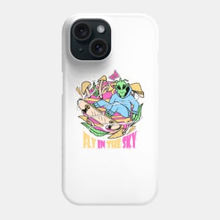 Fly in the sky Phone Case