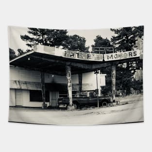 Hatley's Motors Texaco Station Tapestry