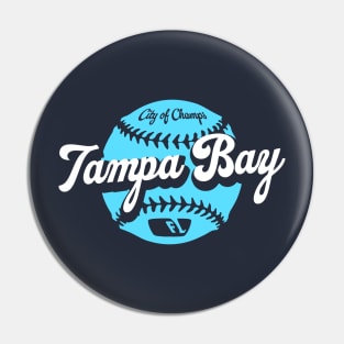 Tampa Bay Baseball Pin