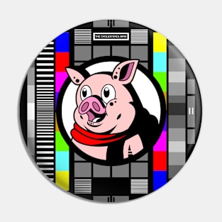 THE CHOLESTEROL MIND: TV TEST PORTRAIT Pin
