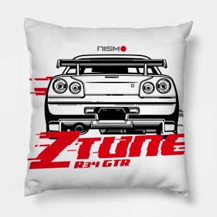 Nissan R34 GTR Back view Pillow