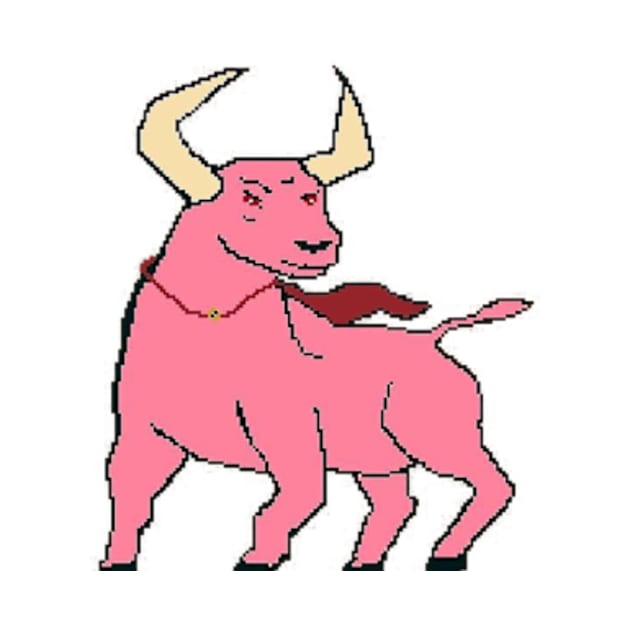 The pink super bull by  bullfarm