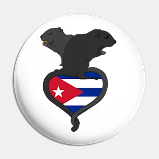 Gerbil Cuba (dark) Pin