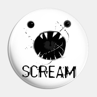 Scream Pin