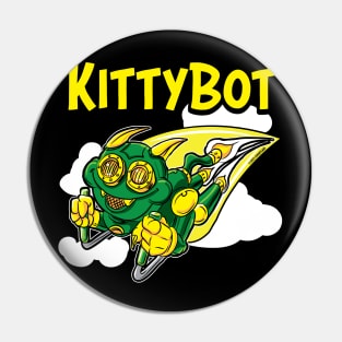 Kitty Bot Pin