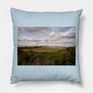 The rolling hills of Northumberland Pillow