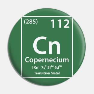 Copernecium Element Pin