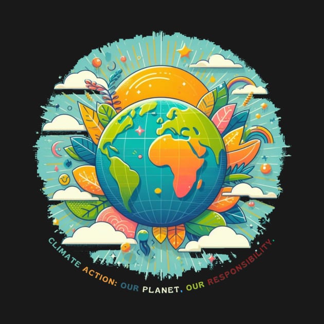 Climate action: Our planet, our responsibility. by HALLSHOP