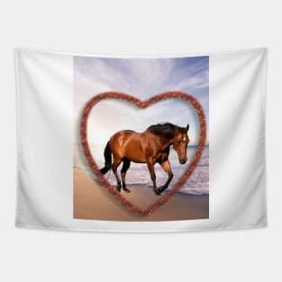 A Horse Pure Love Tapestry