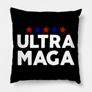 Ultra Maga Merch Pillow