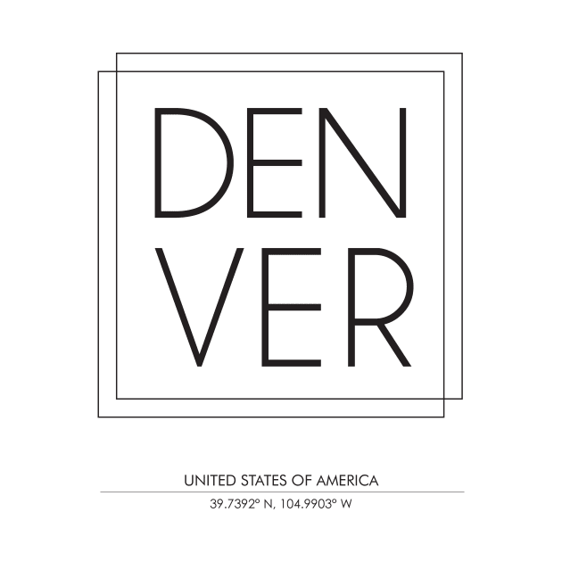 Denver City typography 2 by StudioGrafiikka