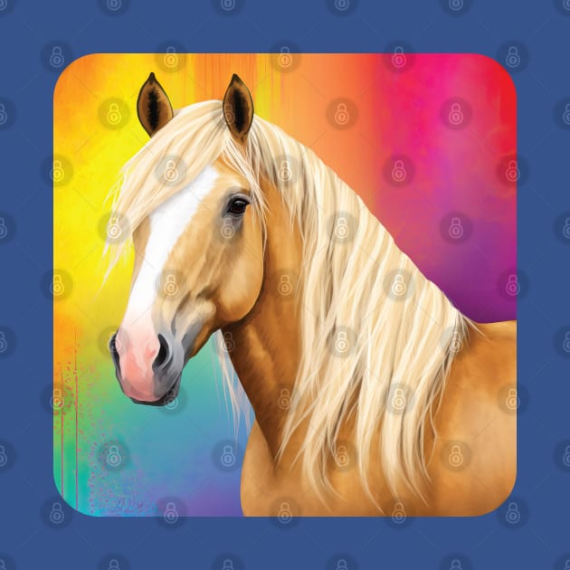 Palomino Horse by graphicmessage