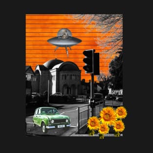 Sunflowers collage T-Shirt