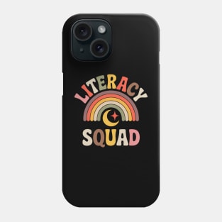 Literacy Squad Reading Teacher Interventionist Specialist Phone Case