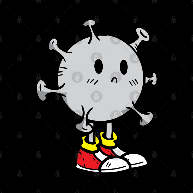 Virus boy png cartoon png by Sabai Art