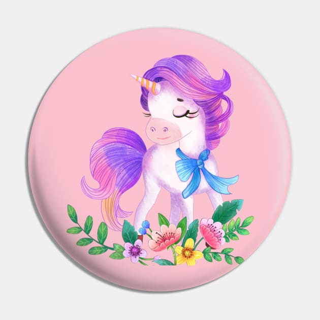 unicorn Pin by M_Mary