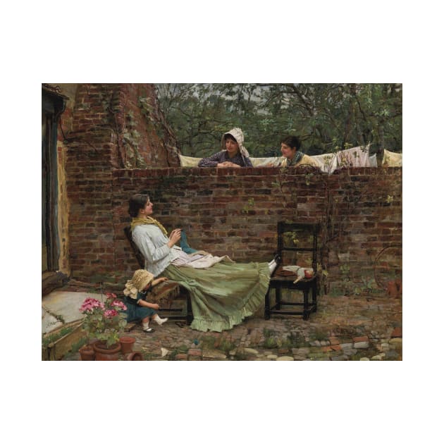 Good Neighbours by John William Waterhouse by Classic Art Stall