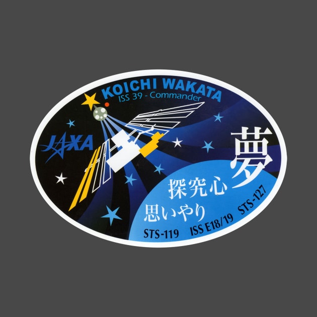 Wakata Expedition 39 Commander Patch by Spacestuffplus