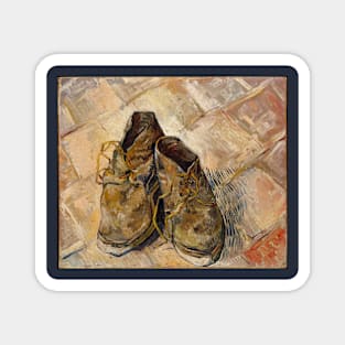 Vincent Van Gogh Shoes Magnet