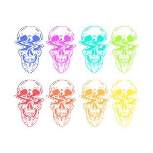 Psychedelic Skull Collection T-Shirt