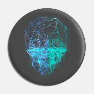 Light&Dark Skull Pin