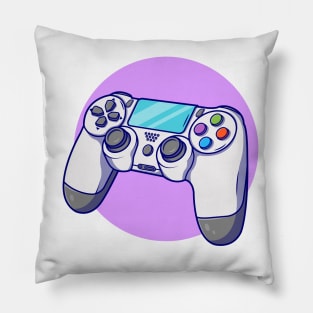 Joystick Cartoon Vector Icon Illustration Pillow