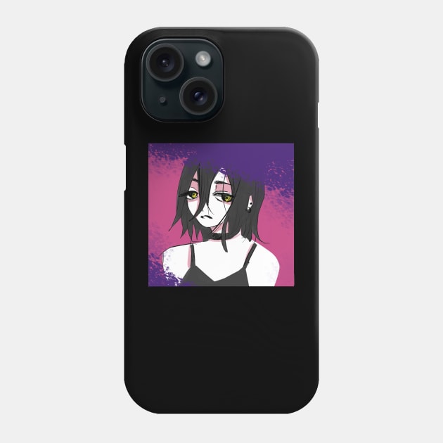 Sad girl Phone Case by v.ray.a.d@gmail.com