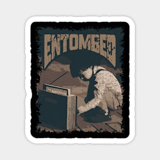 Entombed Vintage Radio Magnet