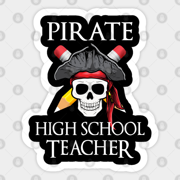 High School Teacher Halloween Party Costume Gift Gift Sticker Teepublic