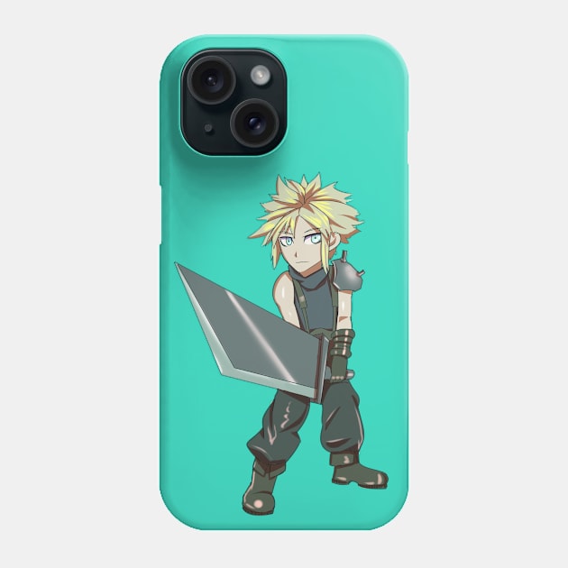 Chibi Cloud Phone Case by Strictly Serge