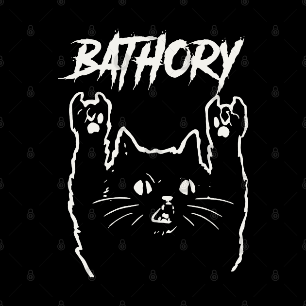 bathory metal cat by bubur ayam