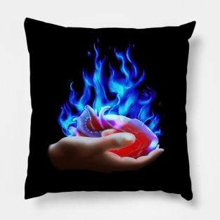 Burning heart Pillow