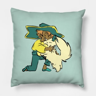 Spiritfarer Hug - Stella and Daffodil Pillow