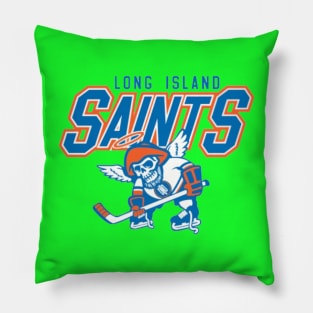 New York Saints Hockey Logo Pillow