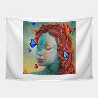 Tori Amos in blue Tapestry