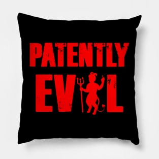 Funny Retro Vintage Fuck You Naughty Evil Sarcasm Slogan Pillow