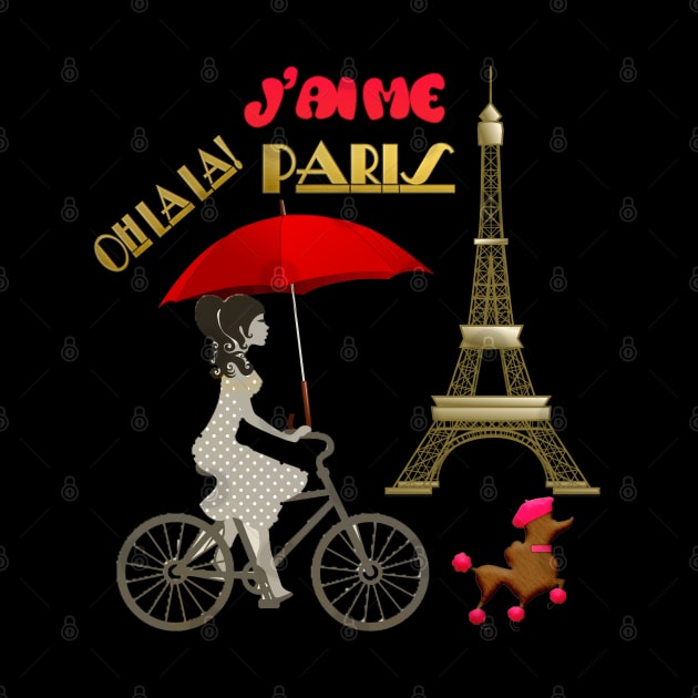 Paris France City of Love Landmarks Eiffel Tower by STYLISH CROWD TEES