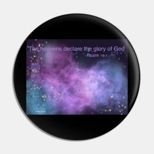 The Heavens Declare Pin